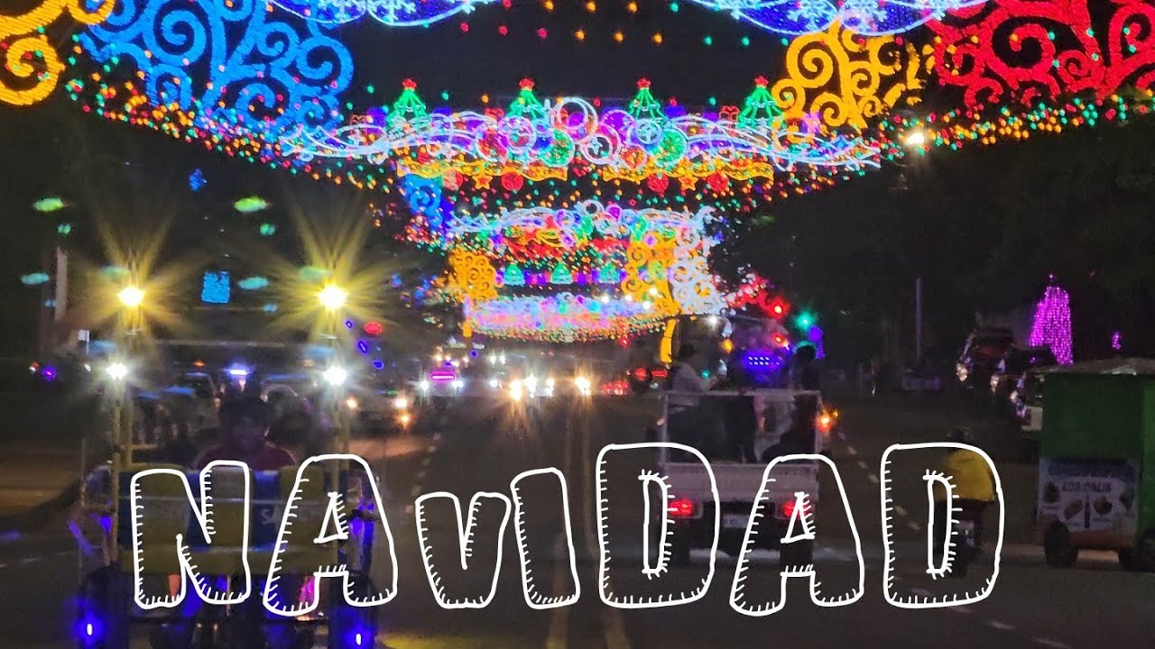 MANAGUA esta lista PARA LA NAVIDAD, y vos?