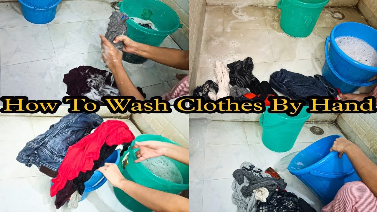 How to wash clothes by Hand | हाथो से कपड़े कैसे धोए | India women How to wash clothes by hand