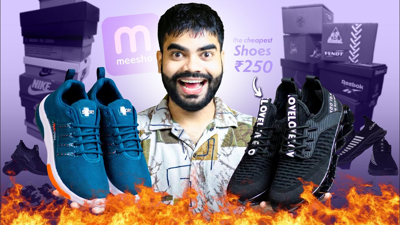 Messho Cheapest Shoes Under ₹250, best running shoes for men meesho, 👟👟💯💯