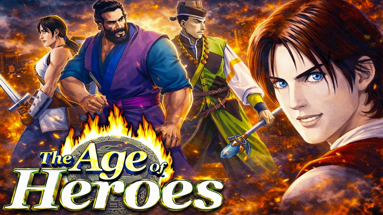 The Age Of Heroes - Silkroad 2 / Arcade / Beat 'em up / Longplay / No Commentary / 디 에이지 오브 히어로즈