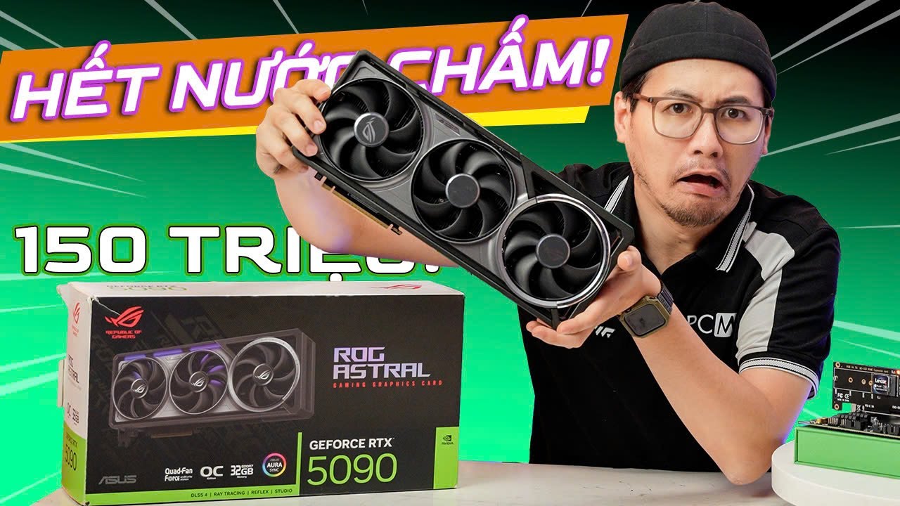 Card Này ĐẮT NGANG 10 DÀN PC 3060! Để Chơi Game thì Quá Phí! - Trải Nghiệm ROG RTX 5090 Astral