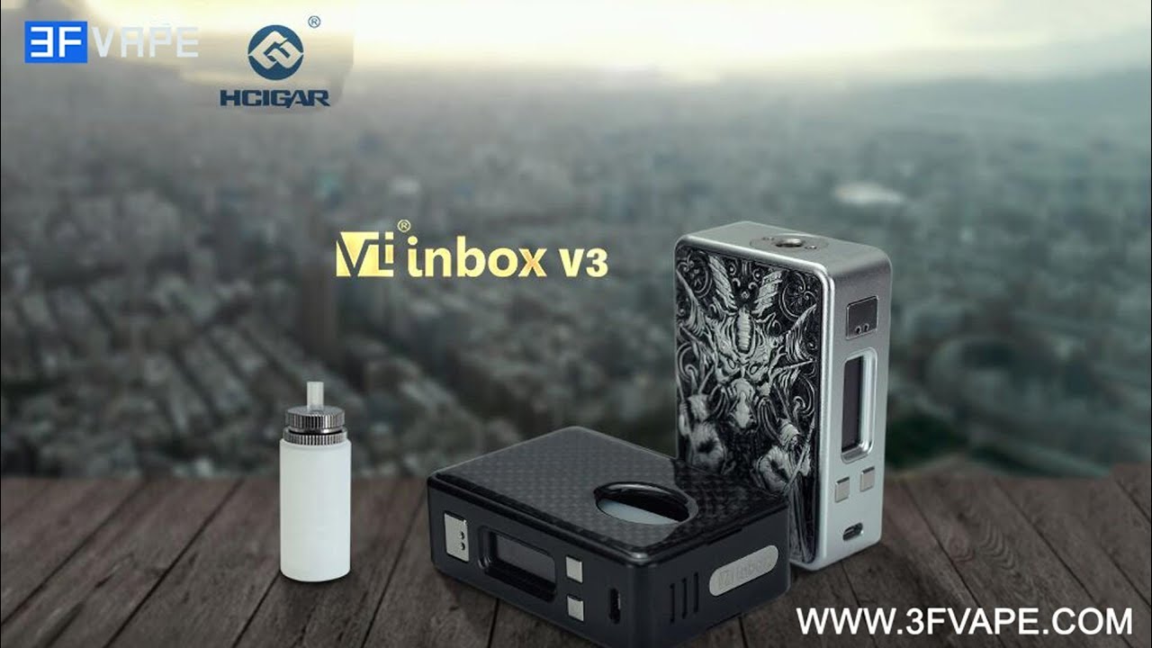 Бокс-мод Hcigar VT Inbox V3 &mdash; с 3D-панелью и чипом Evolv DNA75