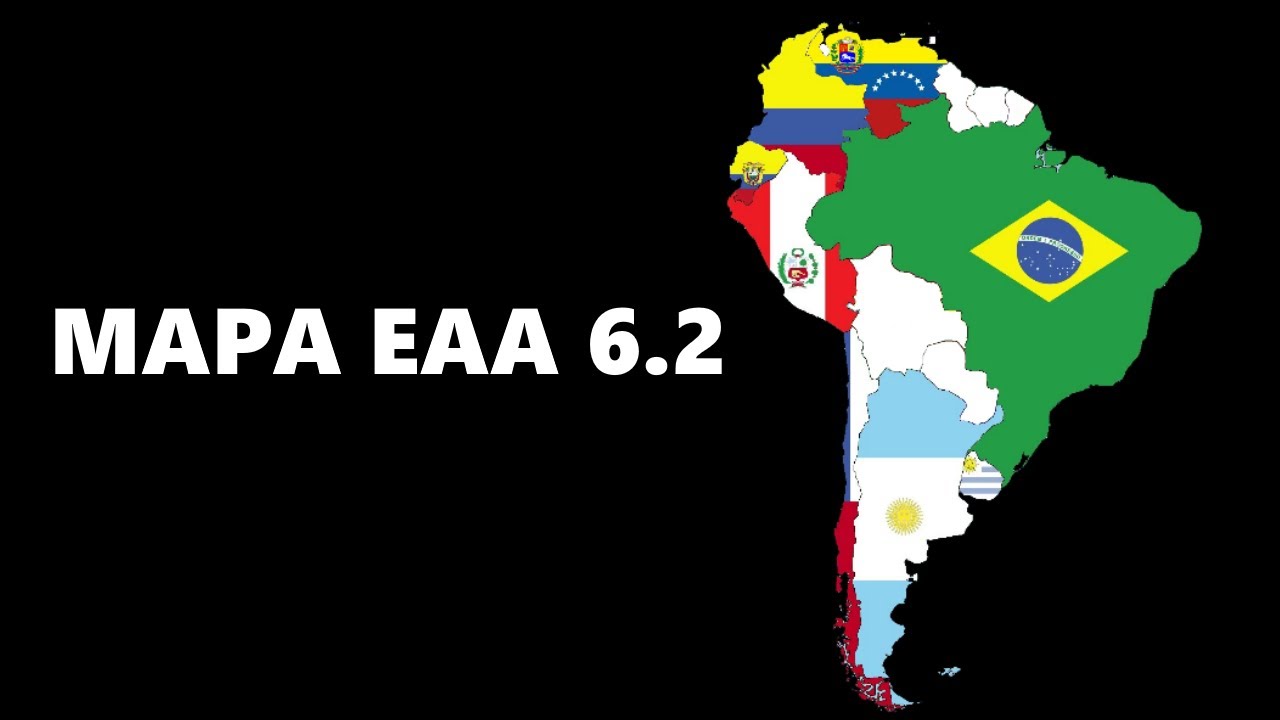 MAPA EAA 6.2 Euro Truck Simulator 2 1.41│MAPA SUDAMERICA 1.41│MAPA EAA ETS2 1.41│Mod mapa ETS2 1.41