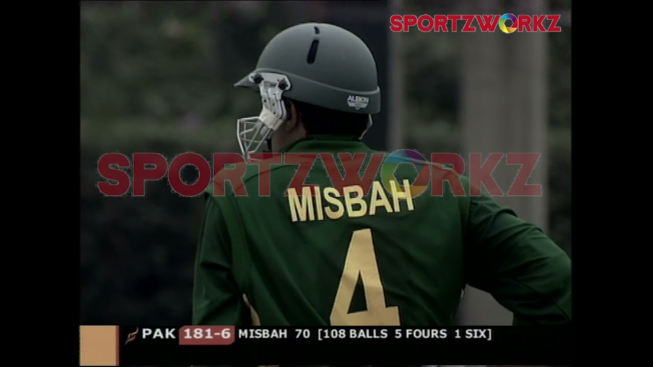 IND A vs PAK A: Rare footage of Misbah-ul-Haq scored 89 runs against India | Nairobi Series 2004 |