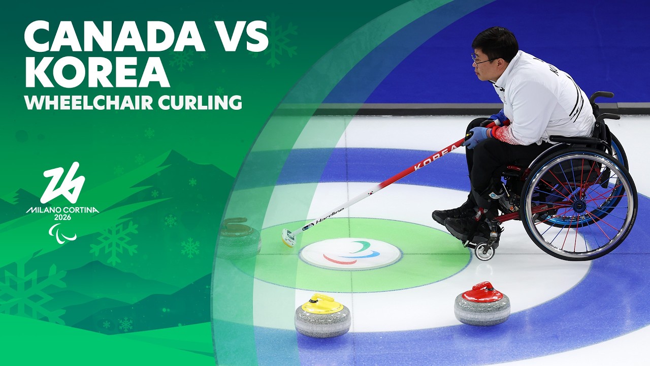 Canada 🇨🇦 Vs 🇰🇷 Republic Of Korea - Wheelchair Curling Mixed Team Full Match | Milano Cortina 2026