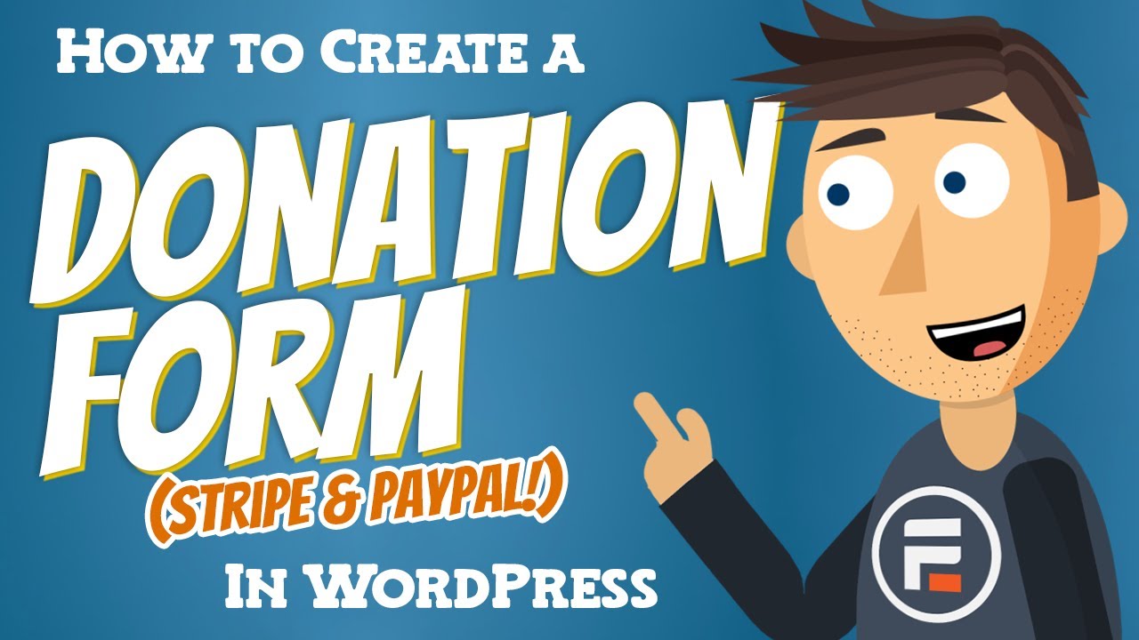 Как создать форму пожертвования в WordPress