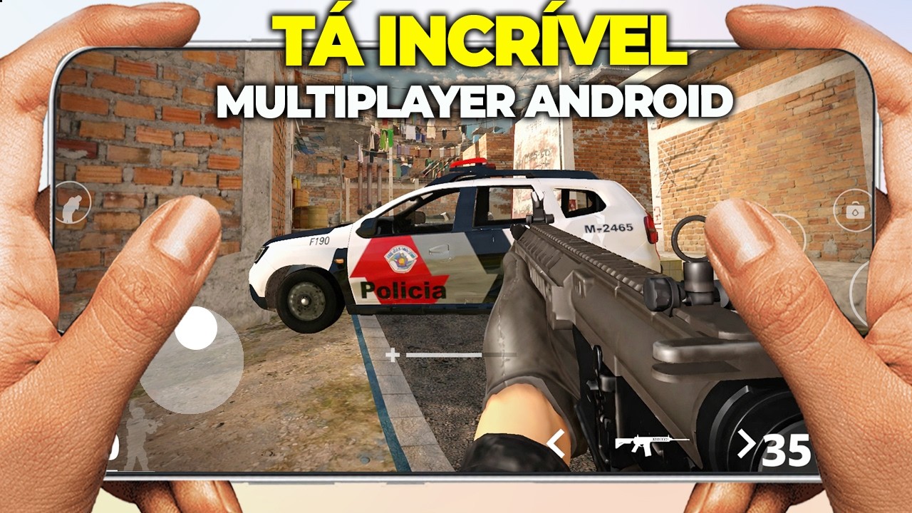 SAIUU! NOVO JOGO DE INVAS&Atilde;O NA FAVELA MULTIPLAYER PARA CELULAR ANDROID