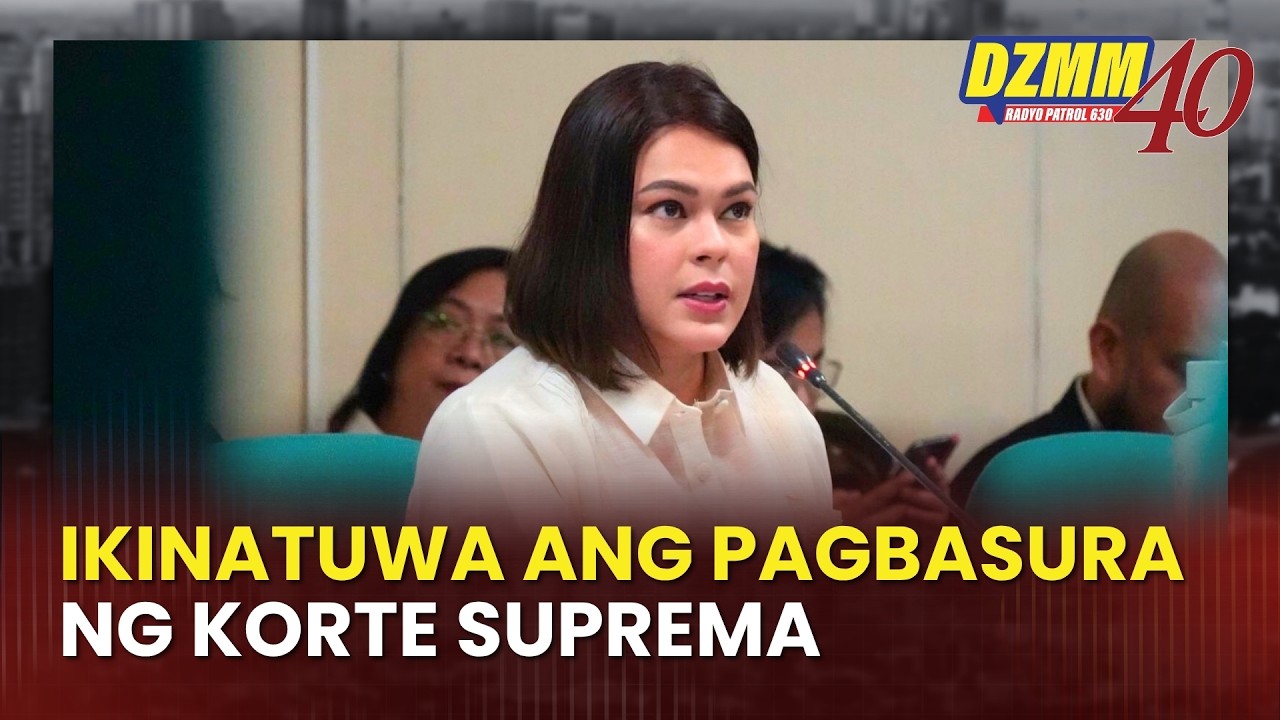 House prosecutors welcome SC dismissal of petitions questioning VP Sara proceedings