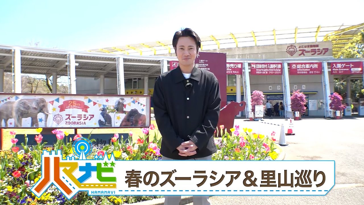 ハマナビ　2024年4月20日放送　春のズーラシア＆里山巡り