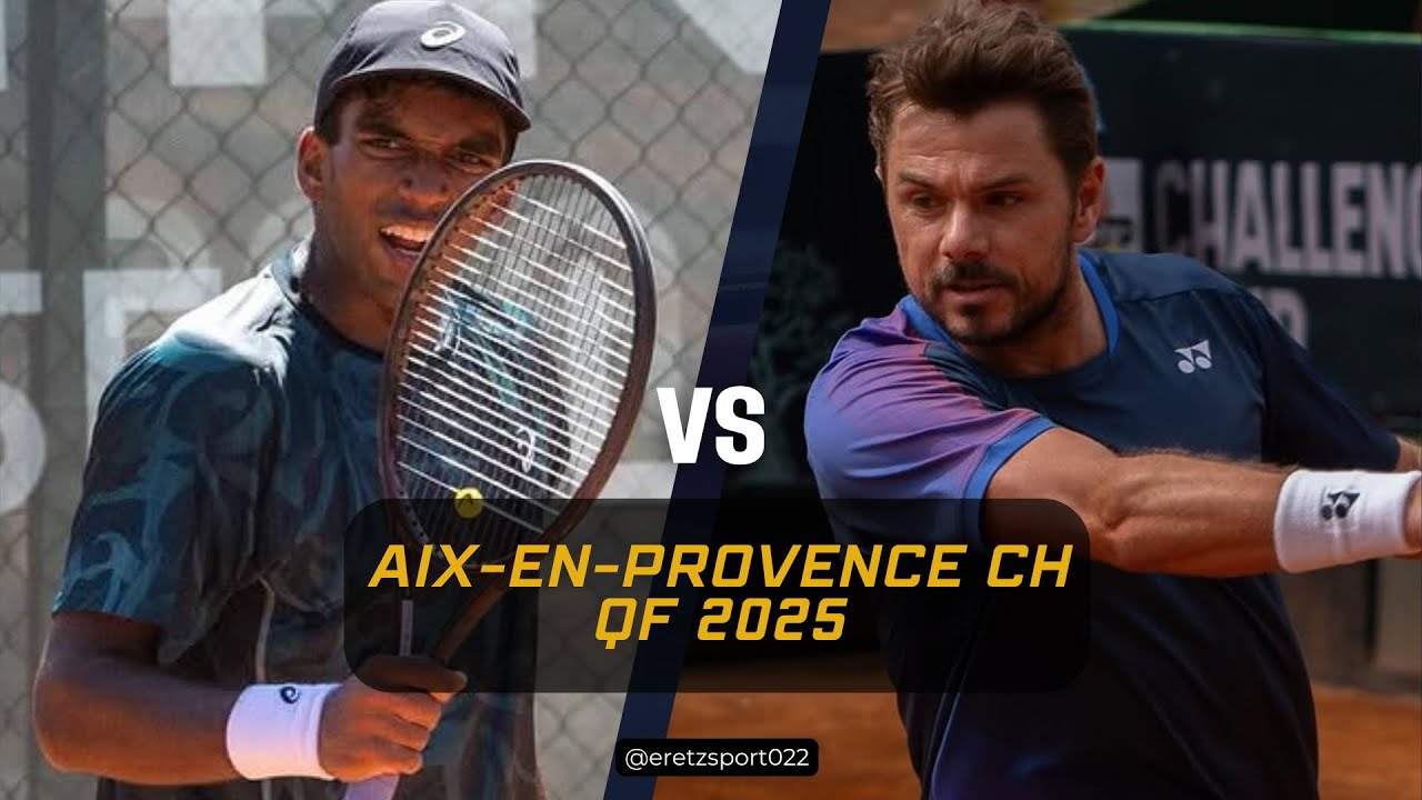 Aix-en-Provence Challenger 2025 QF: Nishesh Basavareddy vs. Stan Wawrinka [WC] Highlights