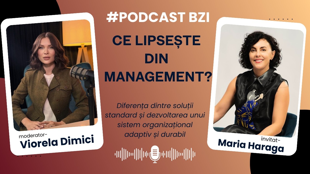 Maria Haraga, terapeut relațional, coach și trainer acreditat, ce lipsește din management?