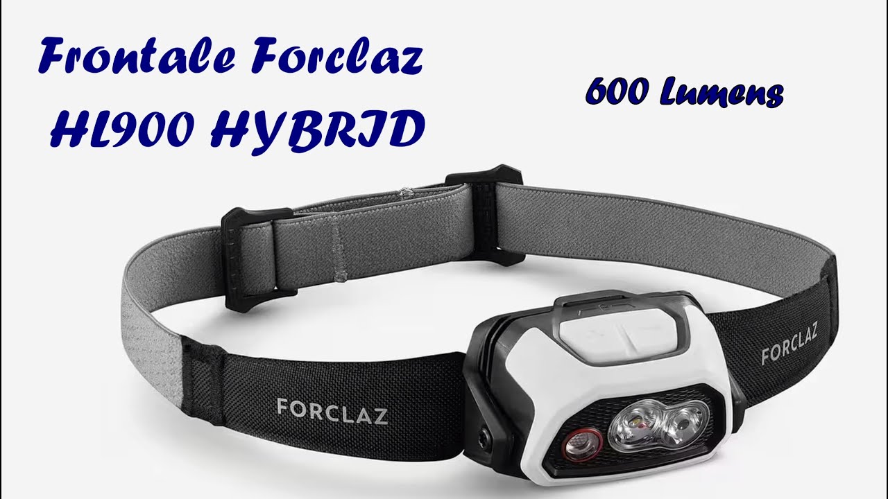 Lampe Frontale Forclaz HL900 Hybrid 600 Lumens