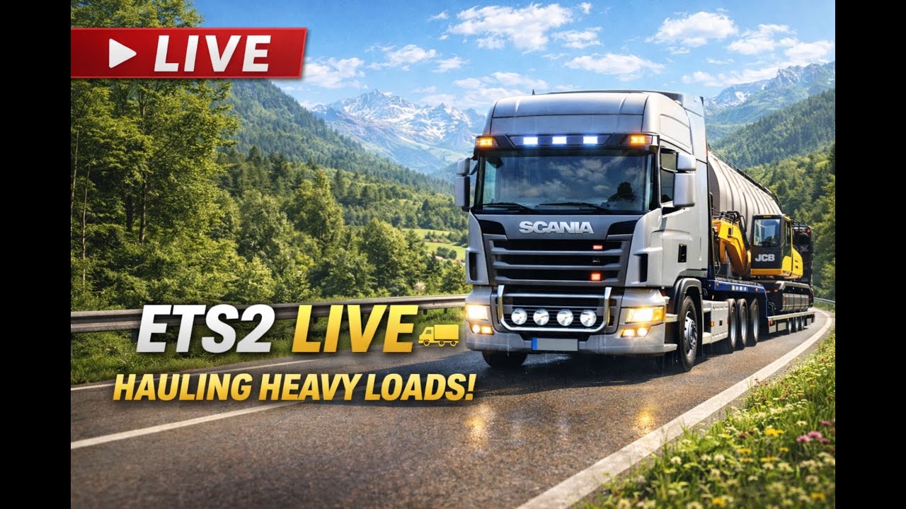 🔴 ETS2 LIVE 🚚 | From Job to Job | Smooth Driving