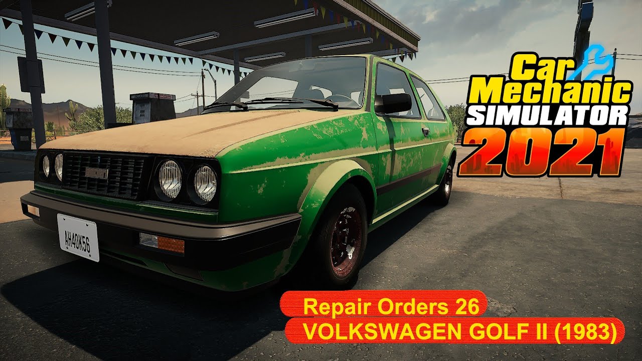 Story Mission 13 | Emden Jager (VOLKSWAGEN GOLF II) 1983 | Car Mechanic Simulator 2021