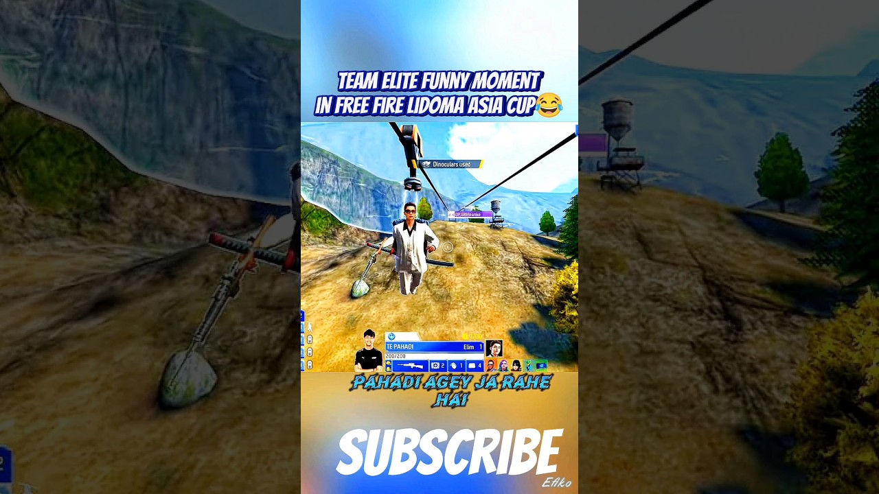 funny 🤣 moment happened in lidoma Asia cup tornament #freefiremax #lidomaasia #pahadigaming