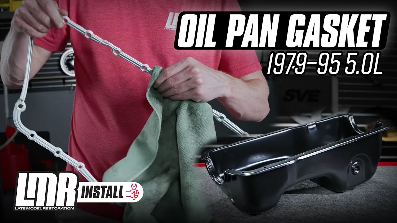 How To Remove & Install Oil Pan Gasket | 1979-1995 5.0 Mustang