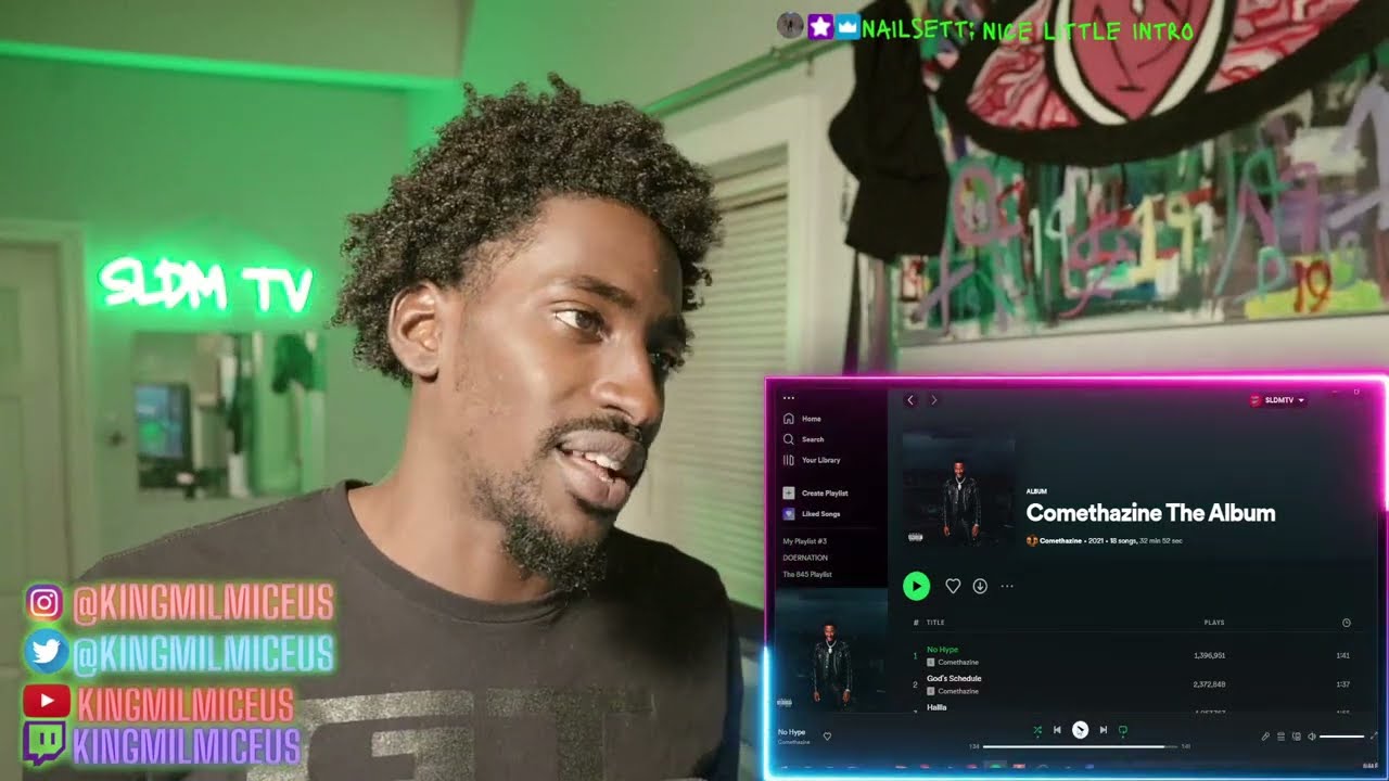 The 8 God Reacts to: Comethazine - Comethazine The Album