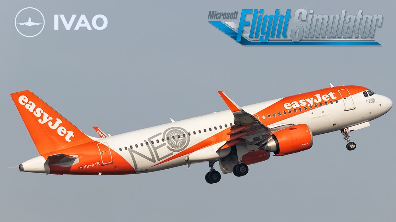 #رحلة إيزي جت افتراضية MSFS2020 Flight No. EZS78RB From EHAM ✈ LSGG  