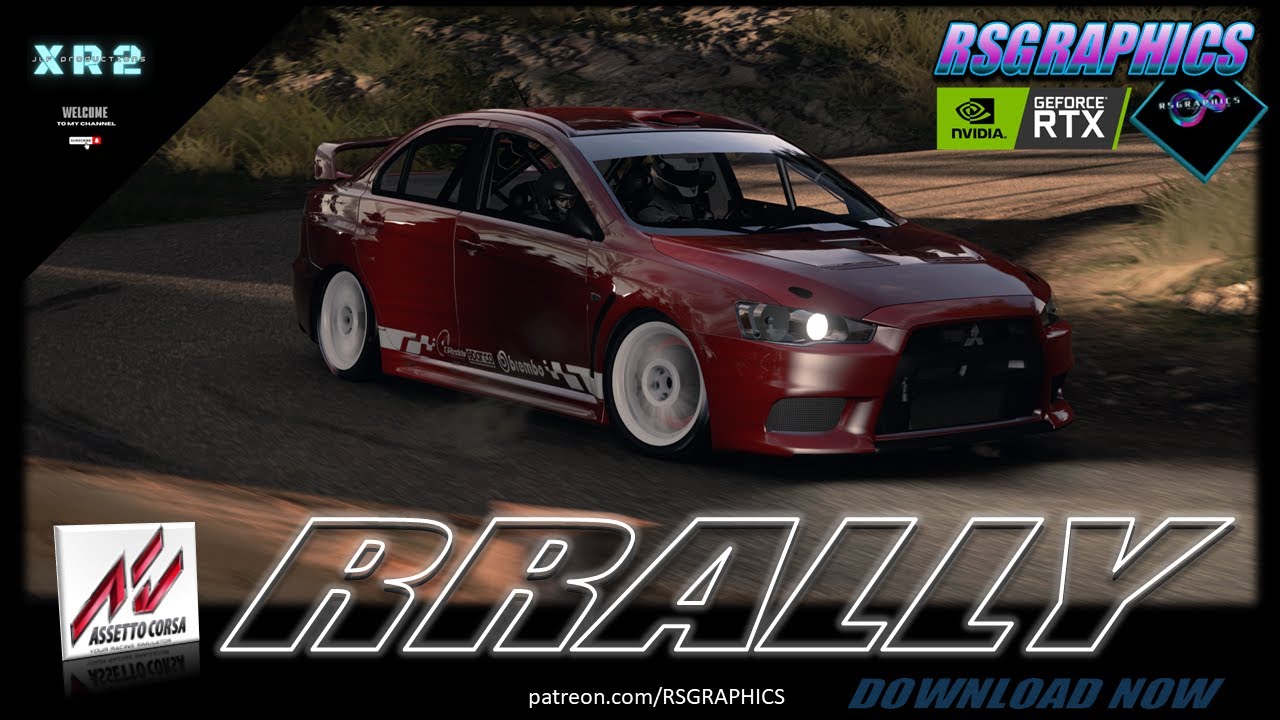 SIM RALLY 4K RTX ON !! 📽️ Assetto Corsa MOD 2025 Ray Tracing