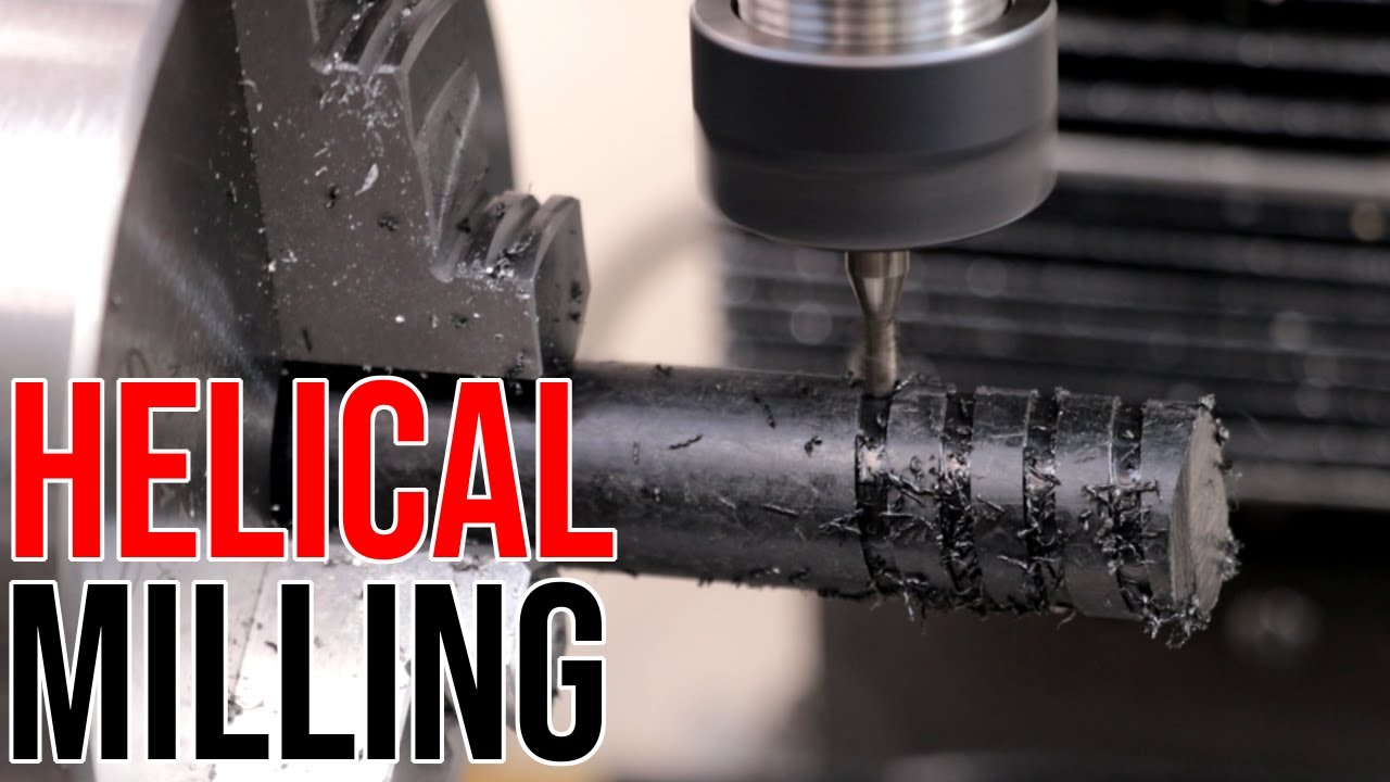 Helical Milling Attachment For The Milling Machine