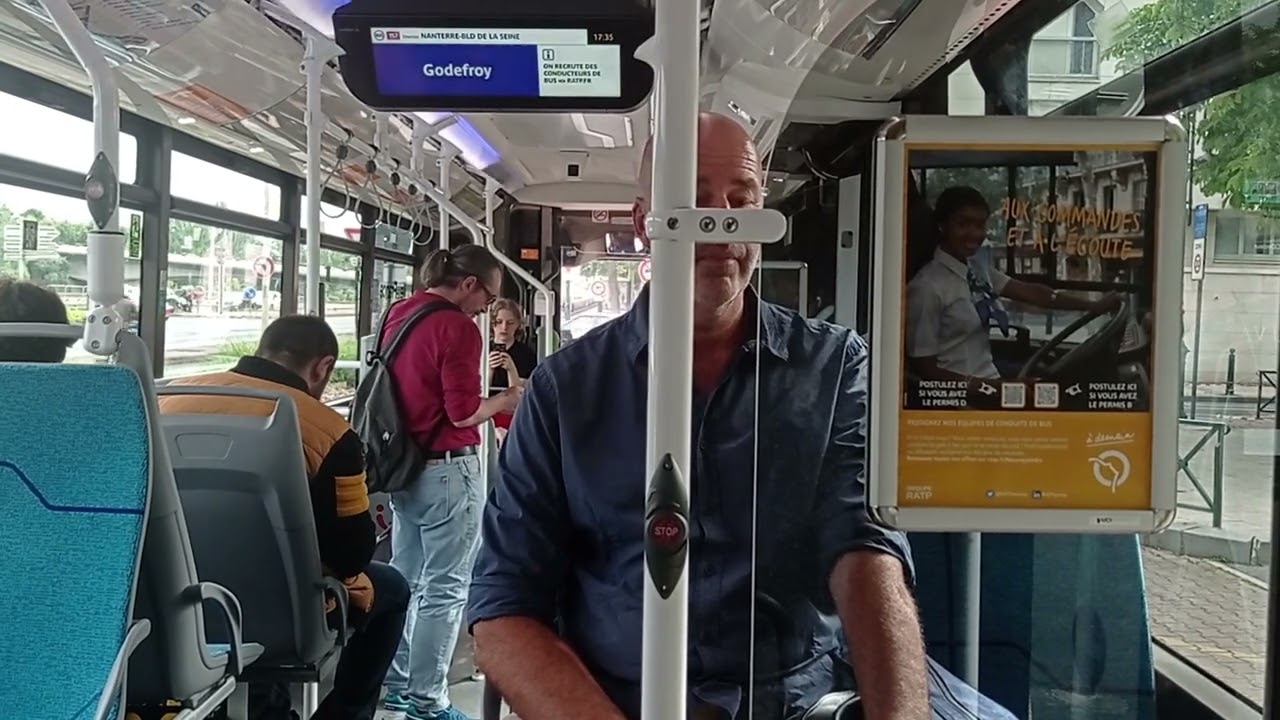 RATP - Kickdown à bord d'un Iveco Urbanway 12 GNV du 157 N⁰5936