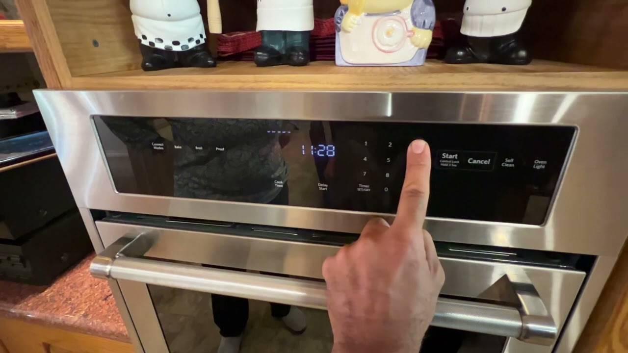 Код ошибки F2E1 на духовом шкафу KitchenAid, сброс