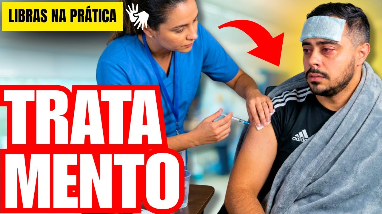 LIBRAS NA VIDA REAL: Cuidando da Saúde com Tratamento | LÍNGUA DE SINAIS PARA INICIANTE
