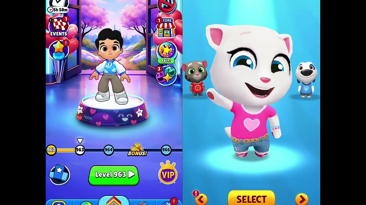 KOOPLY RUN VS TALKING TOM GOLD RUN 4K 