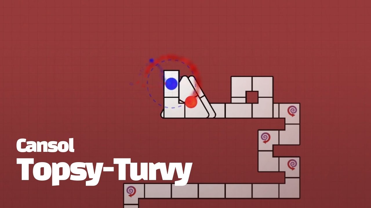 [ ADOFAI Custom ] Cansol - Topsy-Turvy (map by HanB)