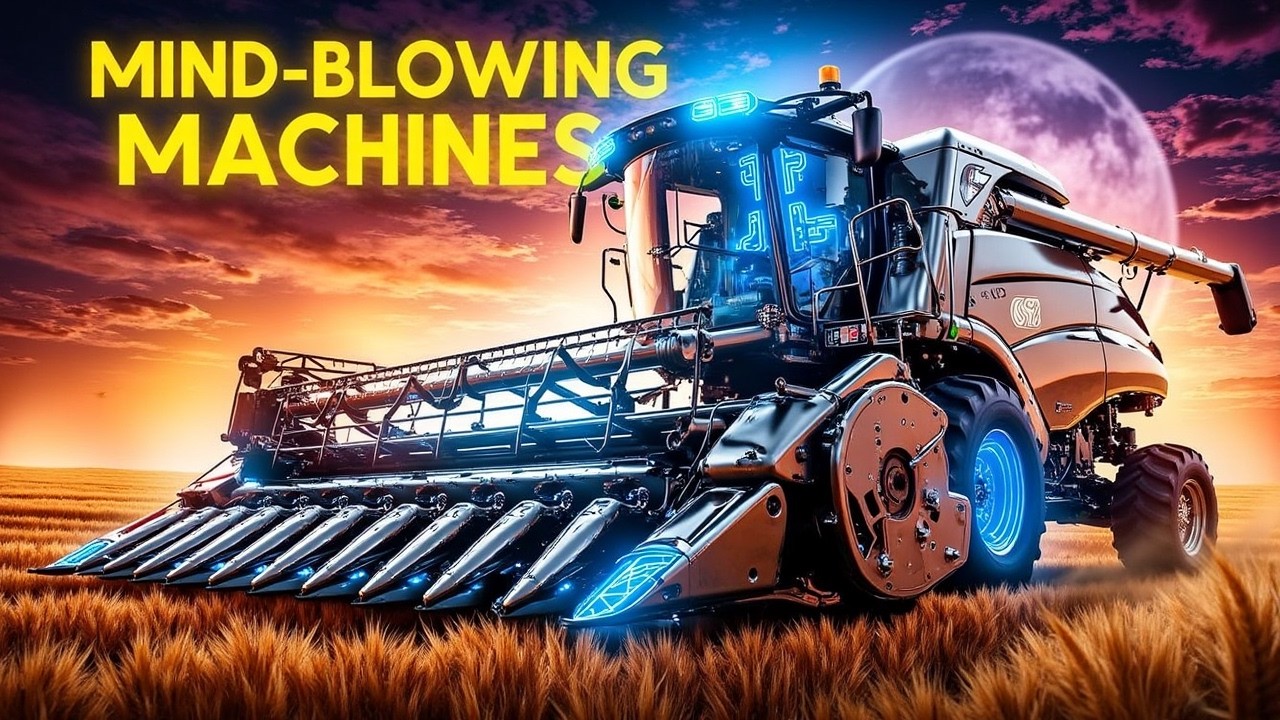 Modern Agriculture Machines That Are On a Different Level 4K