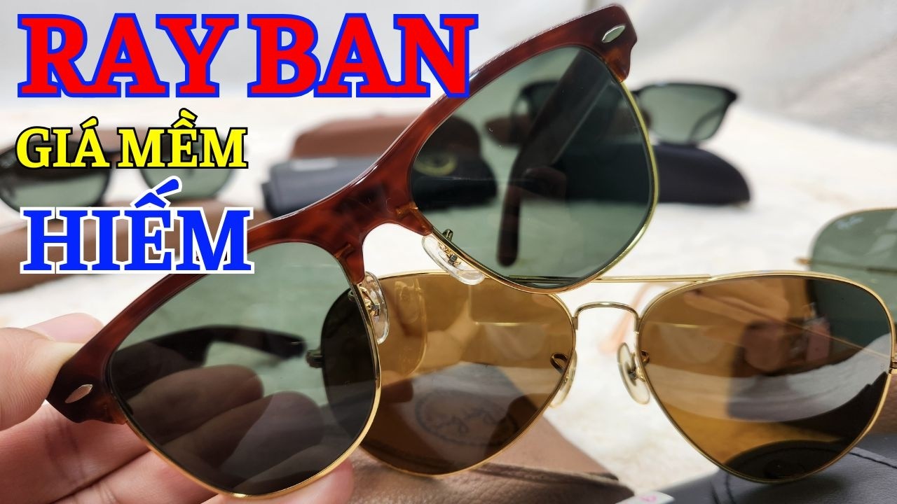 Báo Giá Kính Mát Rayban Chính Hãng Usa Italy Cổ Xưa Cực Hiếm Giá Tốt #matkinhrayban  #matkinhhieu