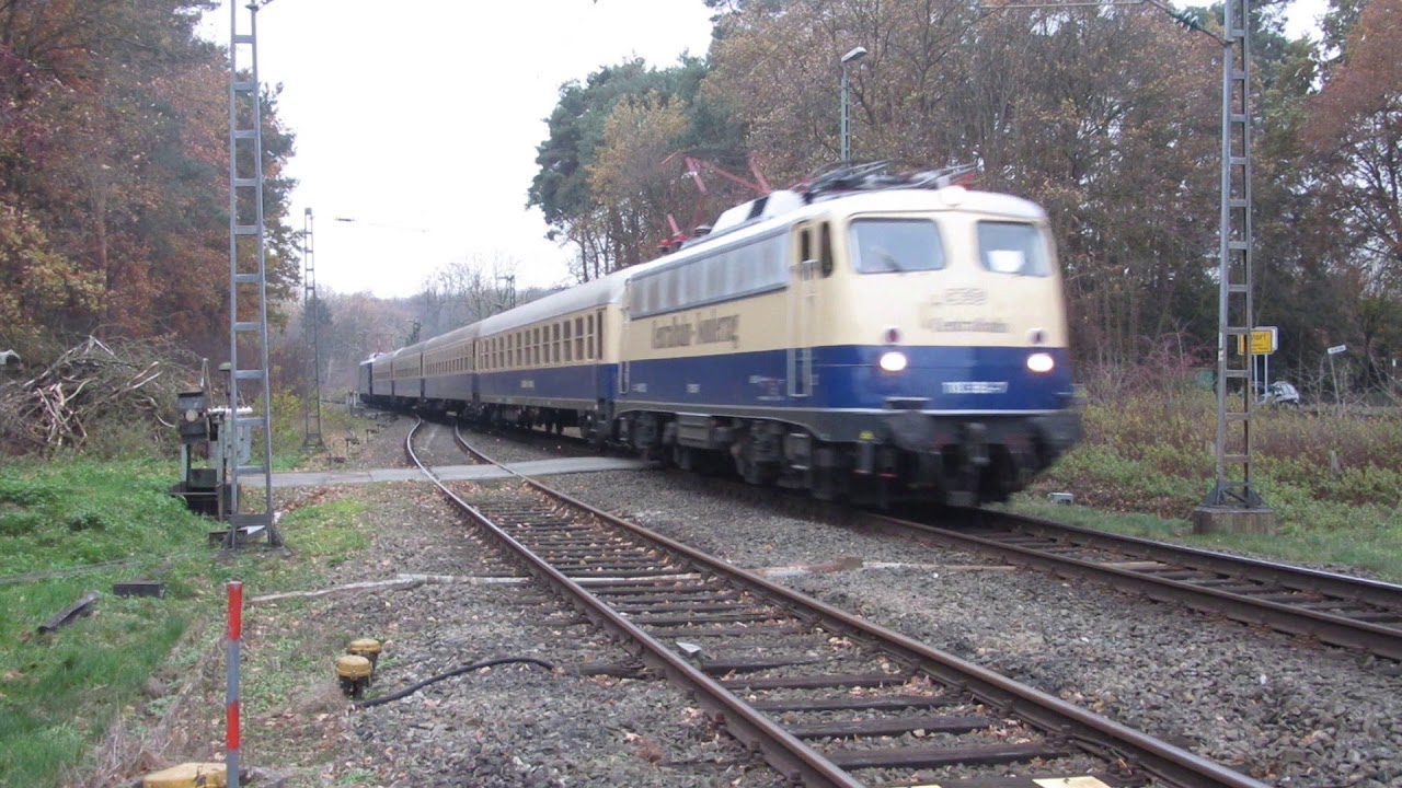 RE 78 Ersatzzug auf der Natobahn