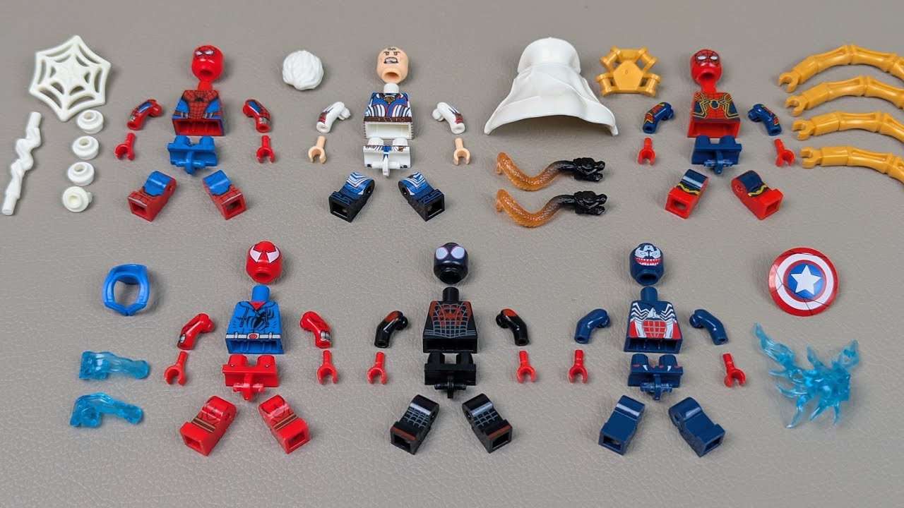 Lego Spider-Man Vs Dr Strange Vs Captain Spider