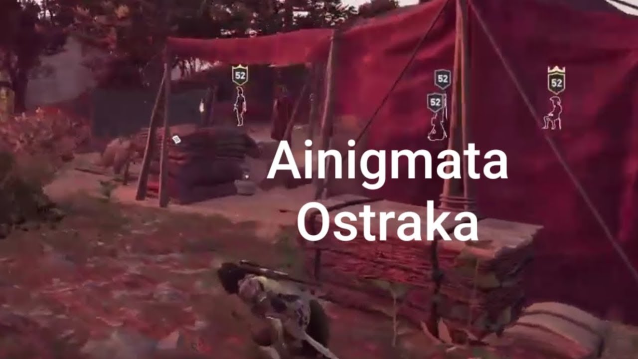 Assassin's Creed Odyssey : Paidiskoi Camp # Find Ainigmata Ostraka