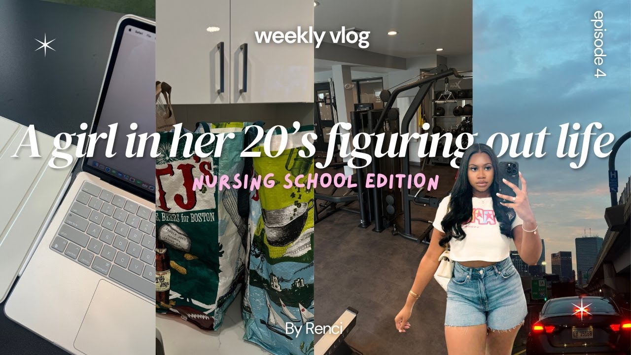 WEEKLY VLOG: *as a nursing student* | STUDYING, HOW I TAKE NOTES, NFL GF?!, SHOPPING + MORE