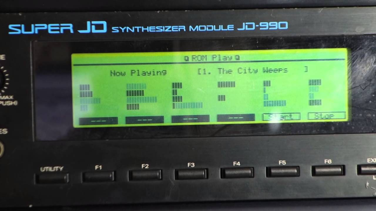 XV-3080, JD-990, INTEGRA-7 Demo Song