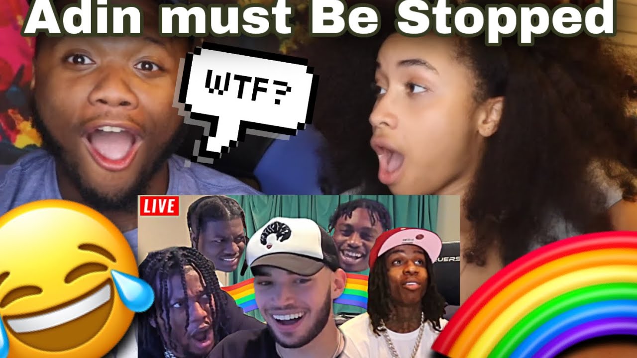 WE REACTED TO Adin Ross SUS MOMENTS! 🏳️‍🌈😂 Ft POLO G, LIL YACHTY, ZIAS, LIL TJAY