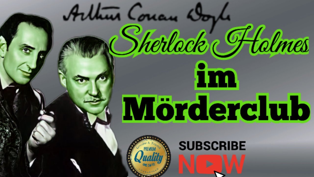 SHERLOCK HOLMES IM MÖRDERCLUB       #krimihörspiel  #retro  #hörspiel  1969