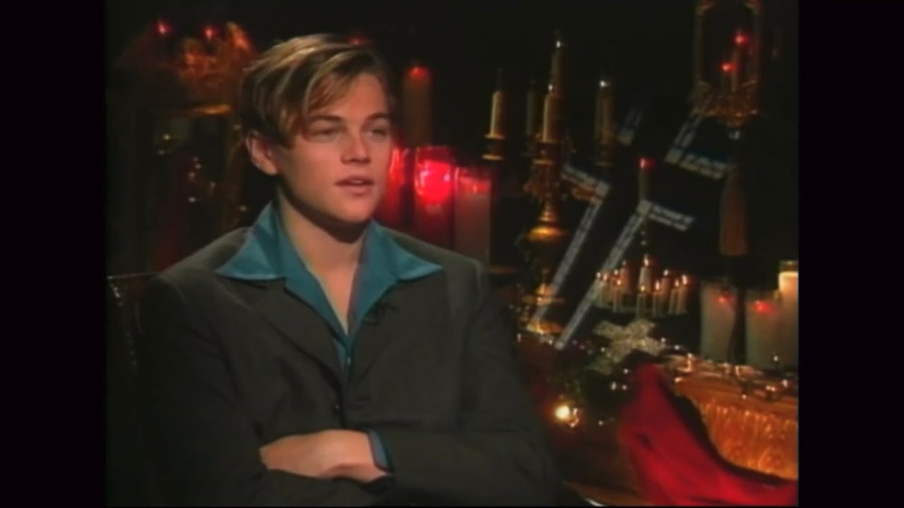 leonardo dicaprio in romeo and juliet interviews (1996)