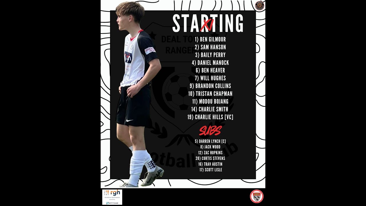 Friendly - Deal Town Rangers FC (5) Vs. (3) Charing FC 19/07/2025