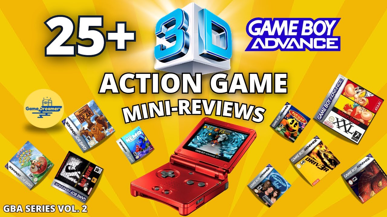 All 25+ Game Boy Advance 3D Action Games REVIEWED