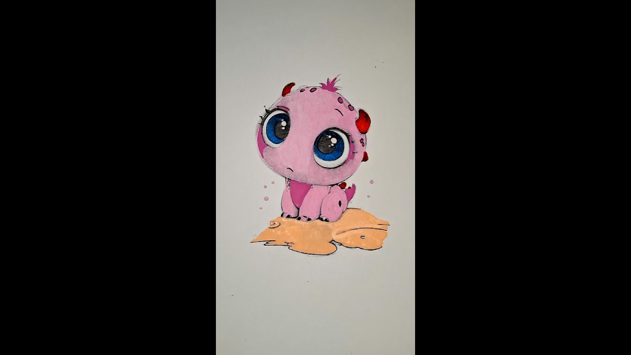 Pink Wonder: The Baby Dragon That Will Steal Your Heart! 🌸✨