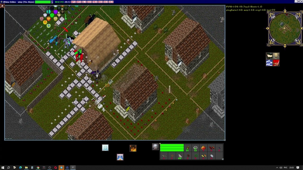 📌02.08.2025📌 The Abyss Ultima Online Mass PVP СНТ.В финале ролика Про вижен как надо🔥🔥🔥