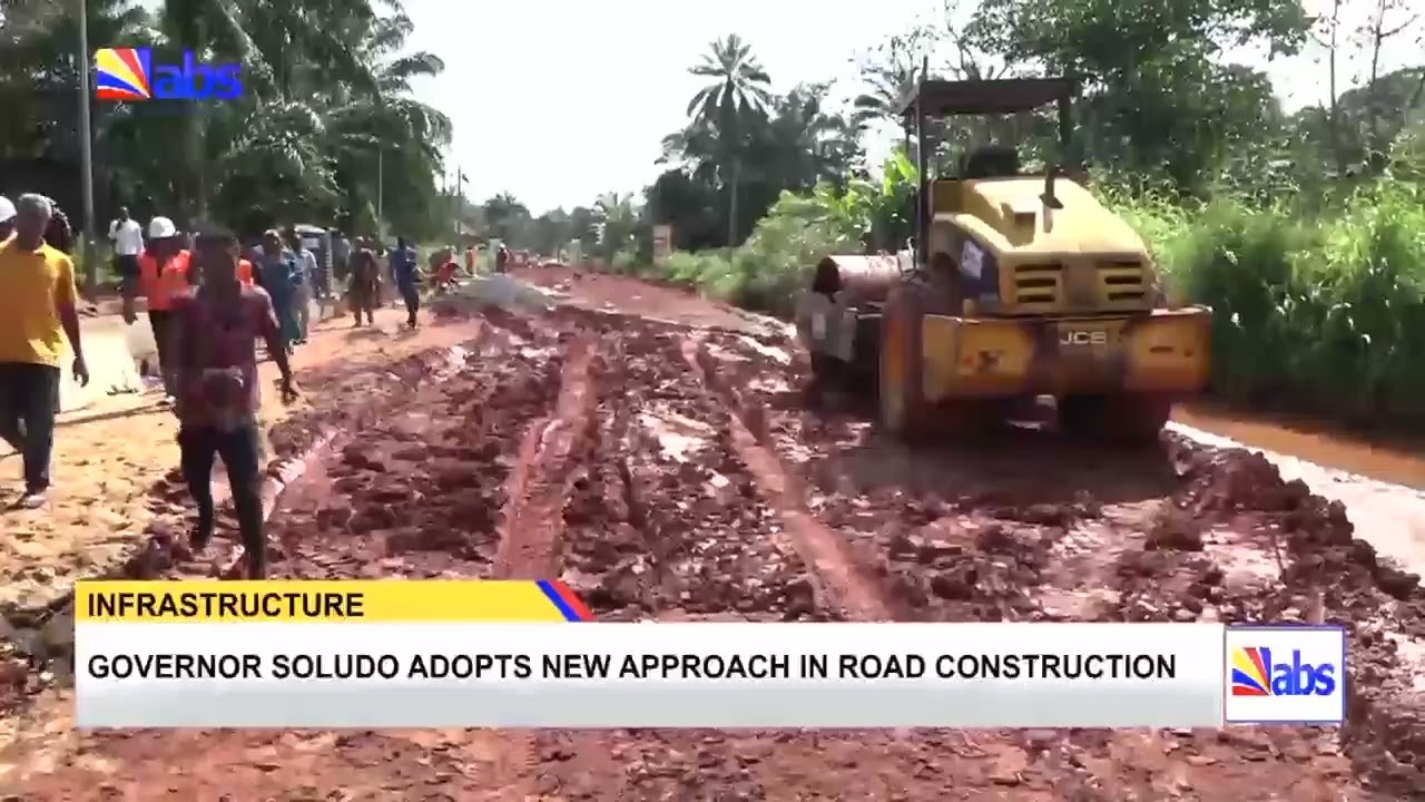 Governor Soludo Adopts New Approach In Road Construction