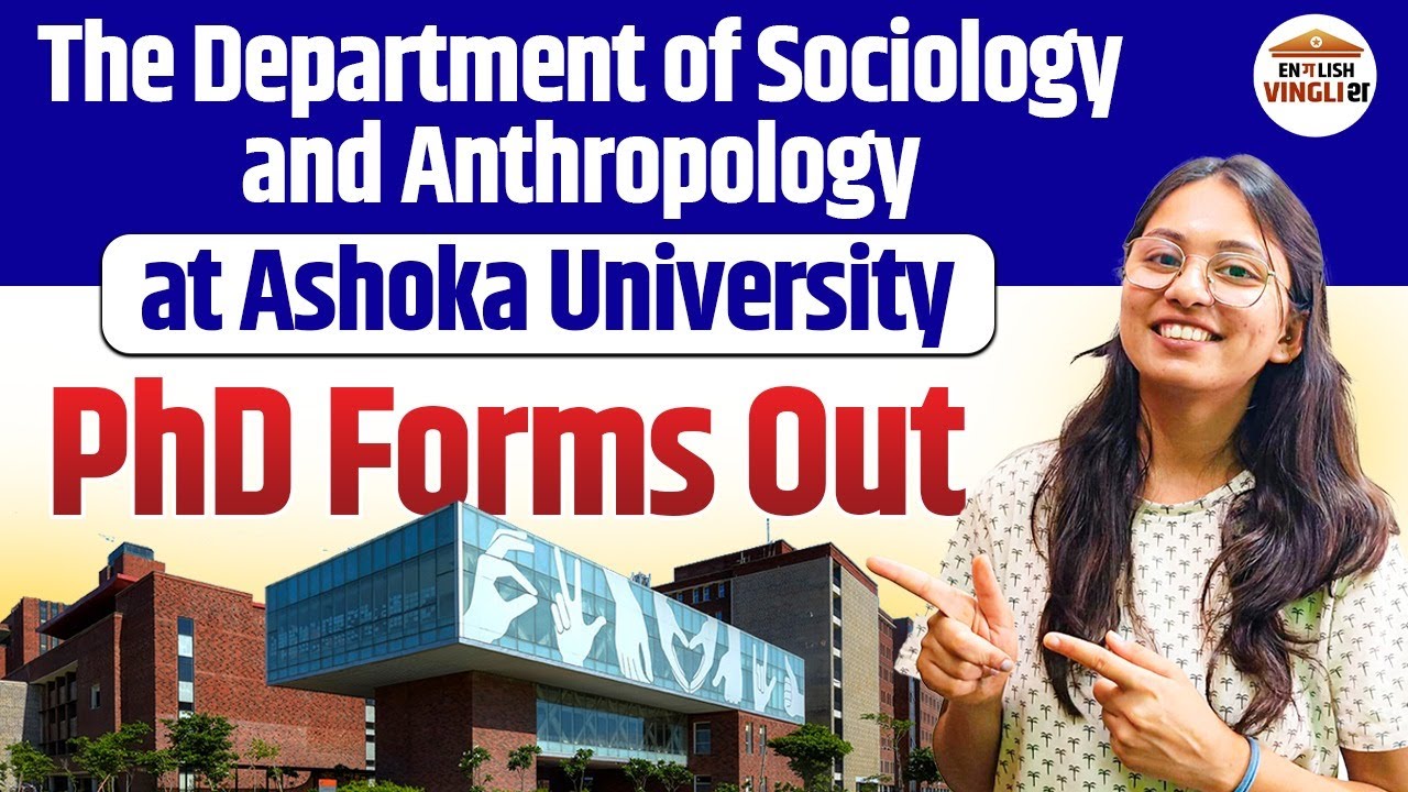 Ashoka University PhD Admission 2026 | PhD Form Last Date Reminder | English Vinglish