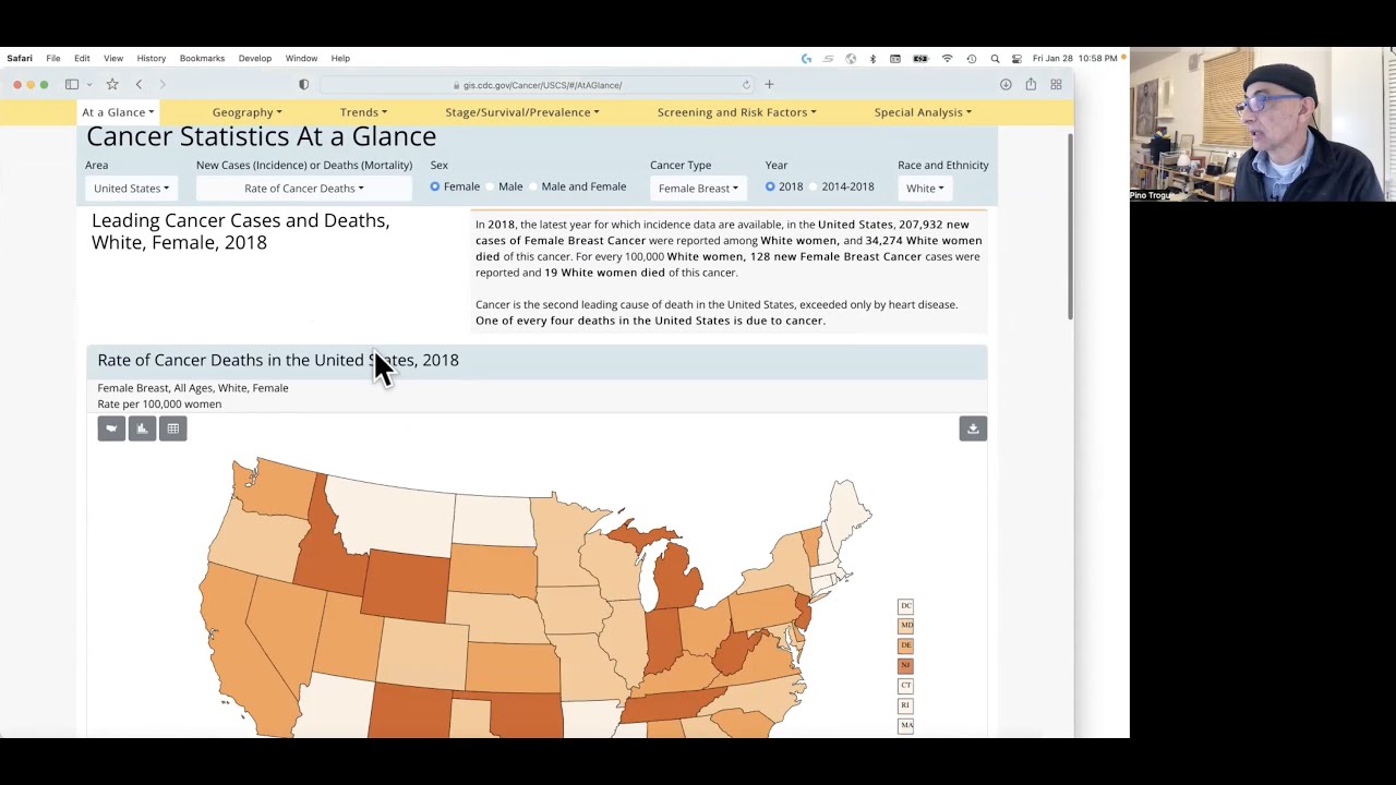 Cut-paste Breast Cancer Data from CDC + Edit  text-editor & excel