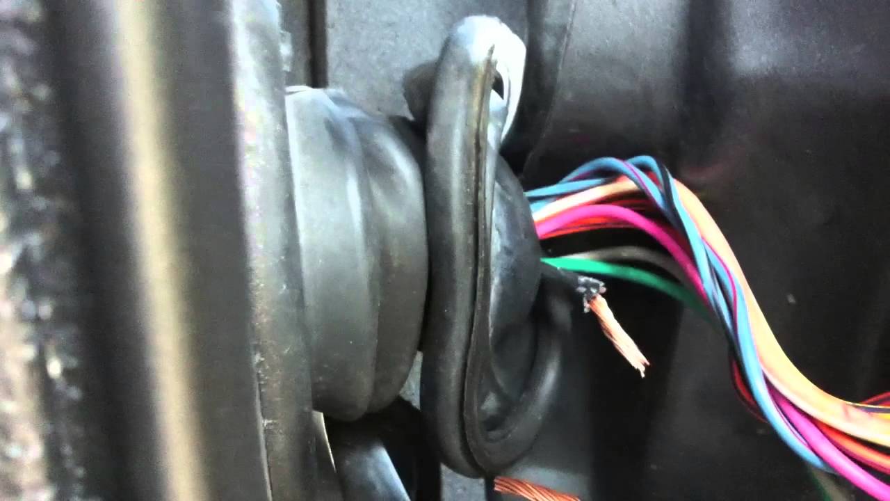 Jeep door wire repair