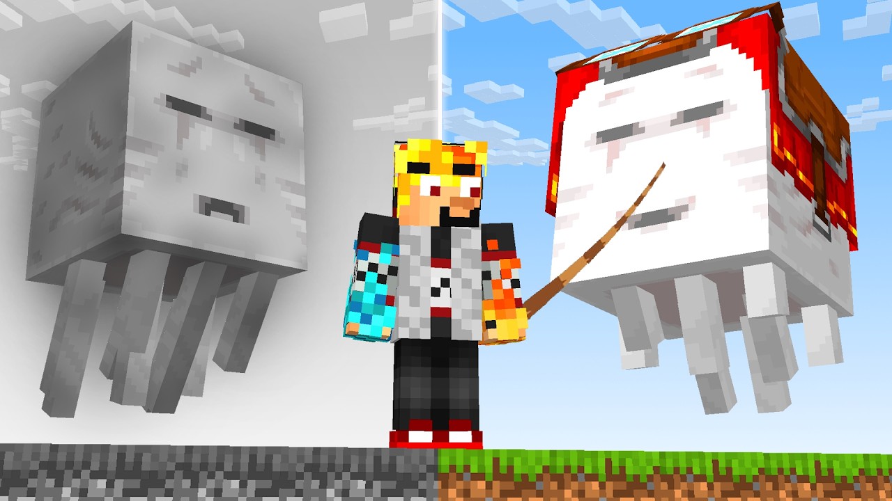 Zachránil jsem Šťastného Ghasta v Minecraftu