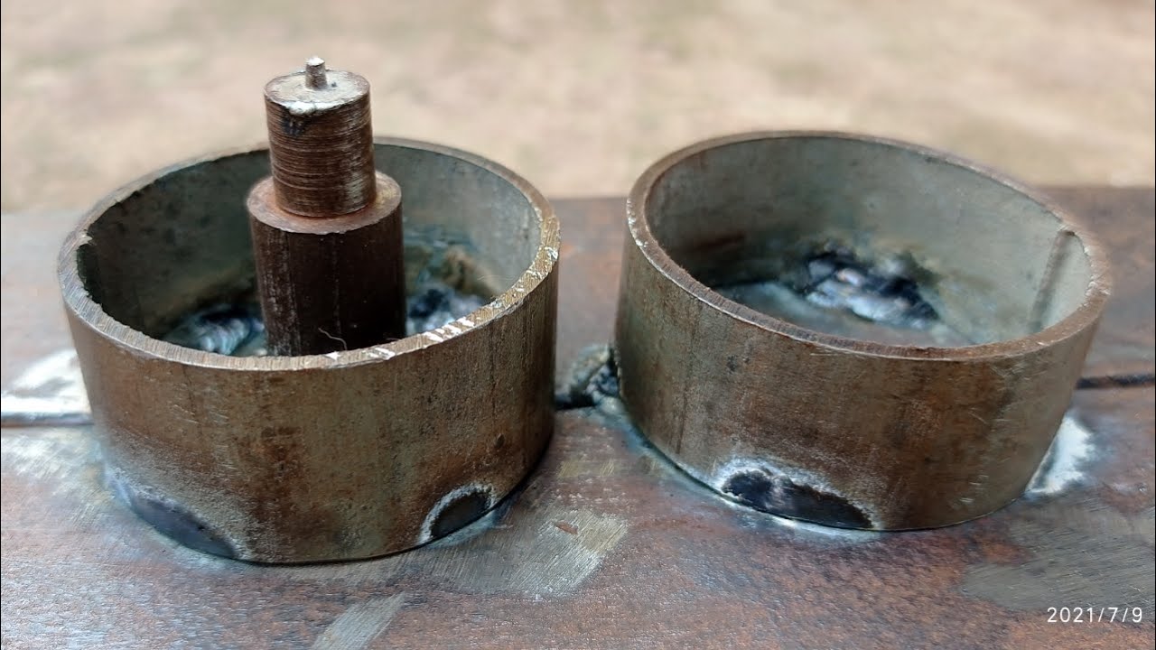 Easy Way To Bend A Round Bar // Round Bar Half Circle
