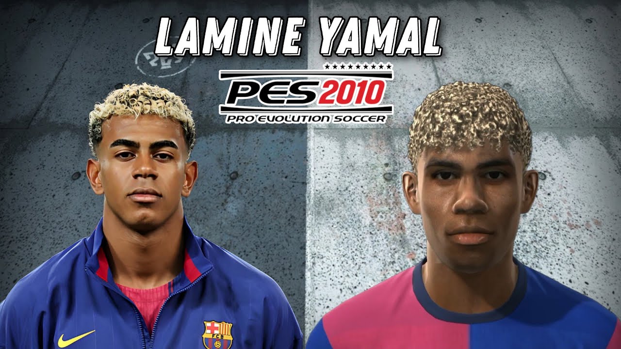 Crear a Lamine Yamal en PES 2010